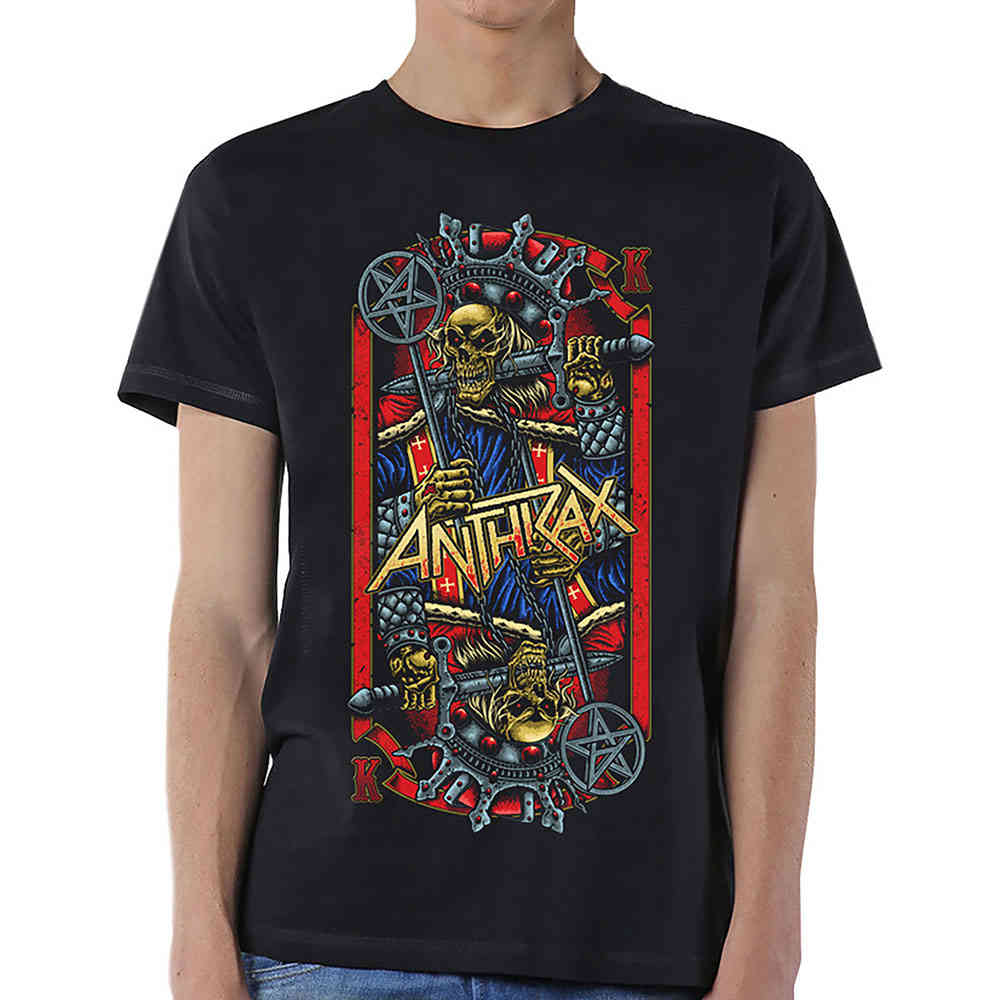Anthrax - Evil King Tshirt Homme - Noir